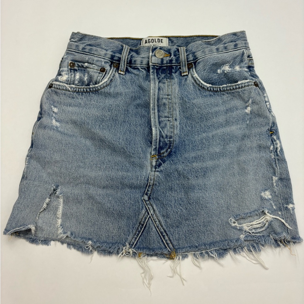 AGOLDE DENIM SKIRT